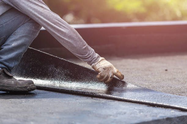 Professional Emergency Waterproofing technician working in Saint Paul, MN